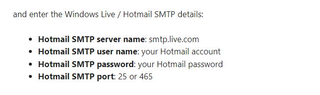 ServerHotmail